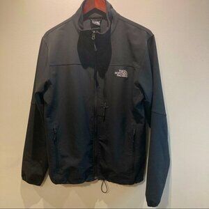 THE NORTH FACE Sz M Soft Shell Many Pockets and Drawstrings Mesh  Jacket